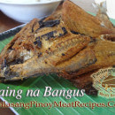 Daing na Bangus (Marinated Milkfish)