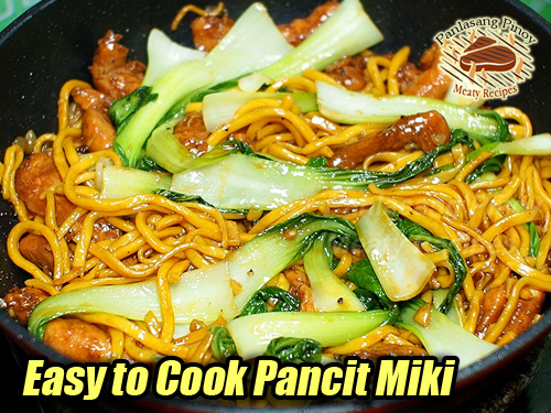 Easy Pancit Miki Pin It!