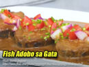 Fish Adobo sa Gata