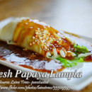 Fresh Papaya Lumpia