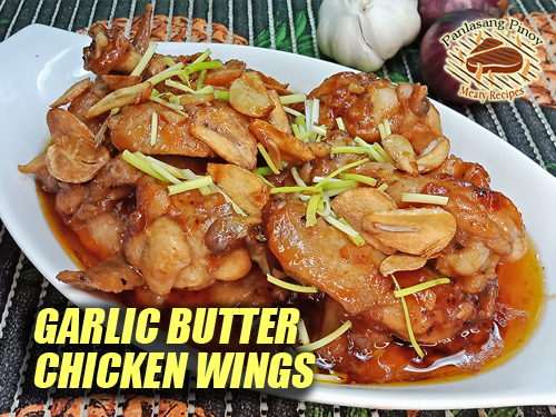 Garlic Butter Chicken Wings Pin It!