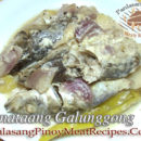 Ginataang Galunggong (Scad Fish in Coconut Milk)