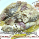 Ginataang Galunggong