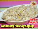 Ginataang Puso ng Saging Pin It!