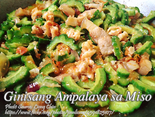 Ginisang Ampalaya sa Miso