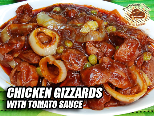 Chicken Gizzards with Tomato Sauce Pin It!