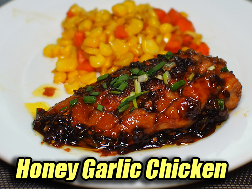 Honey Garlic Chicken Pin It!