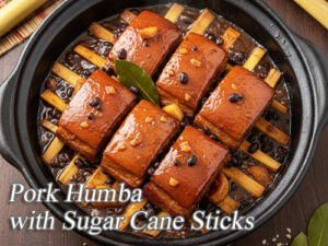 Pork Humba with Sugar Cane Sticks Humba with Sugar Cane Sticks Pin It!