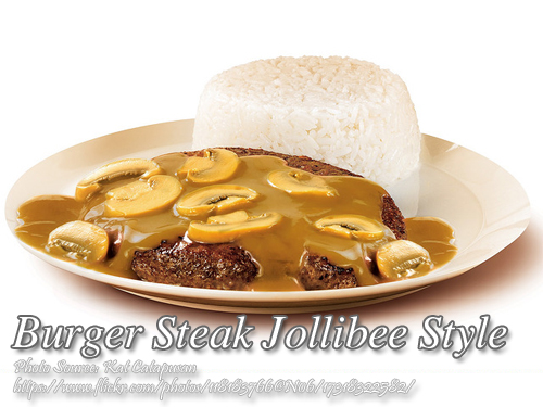 Jollibee Burger Steak