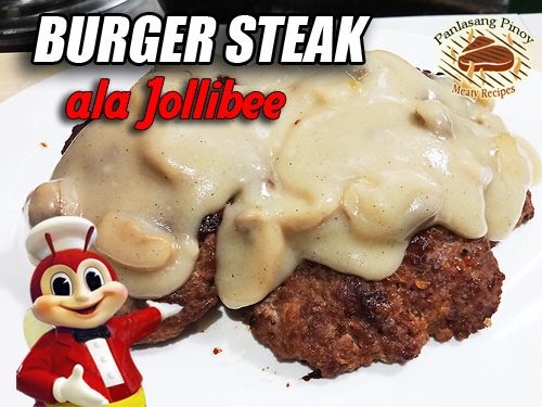 Jollibee Burger Steak