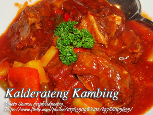 Kalderetang Kambing