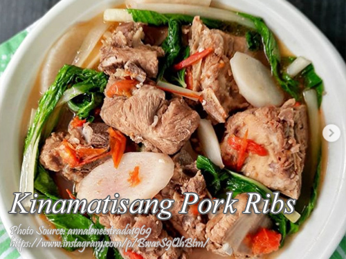 Kinamatisang Pork Ribs Pin It!