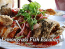 Lemongrass Fish Escabeche (Sweet and Sour Fish in Lemongrass)