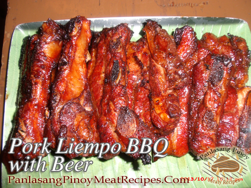 Barbecued Pork Liempo