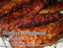 Longganisa de Hamon