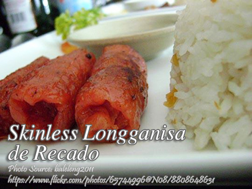 Skinless Longganisa de Recado