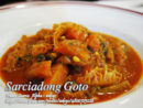 Sarciadong Goto (Ox Tripe Sarciado)