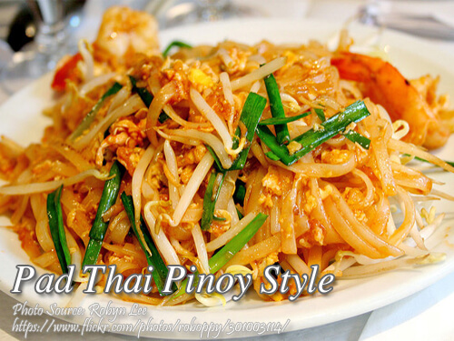 Pad Thai Pinoy Style