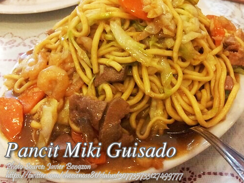 Pancit Miki Guisado