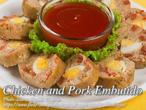 Pork and Chicken Embutido