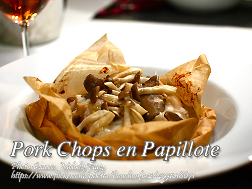 Pork Chops en Papillote