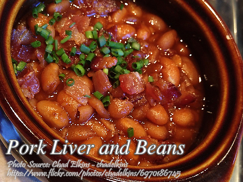 Pork Liver and Beans