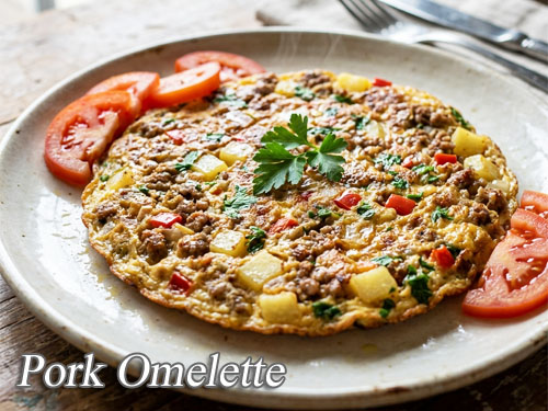 Pork Omelette Pin It!