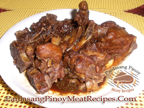 Pork Ribs Adobo Panlasang Pinoy Meaty Recipes