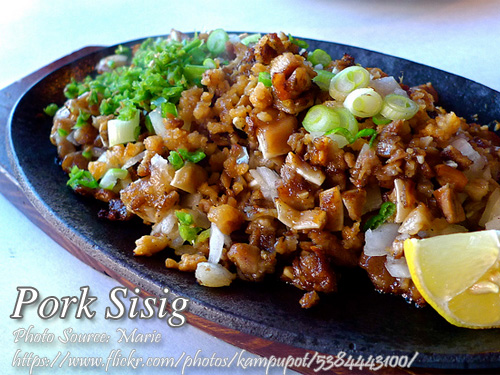 Sizzling Pork Sisig