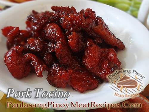 Pork Tocino (Sweet Cured Pork) | Panlasang Pinoy Meaty Recipes