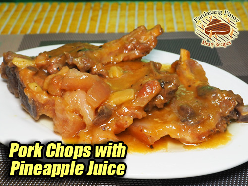 Pork Chops with Pineapple Juice Pin It!