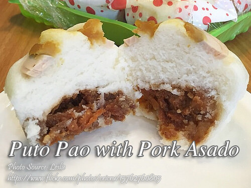 Puto Pao with Asado Filling