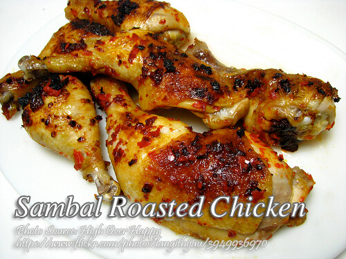 Sambal Roasted Chicken