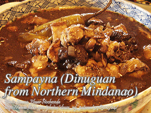 Sampayna Dinuguan from Northern Mindanao