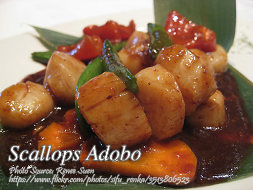 Scallops Adobo