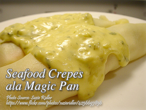 Seafood Crepe ala Magic Pan