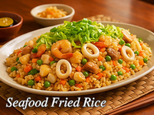 Seafood Fried Rice pin It!