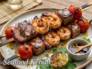 Seafood Kebab Seafood Kebab Pin It!