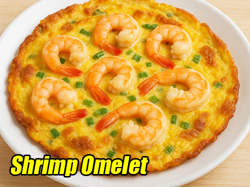 Shrimp Omelet