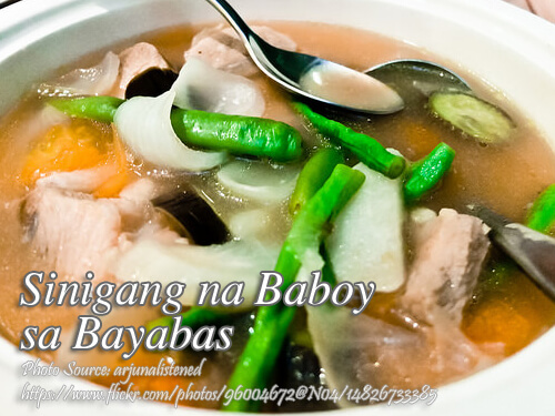 Sinigang na Baboy sa Bayabas