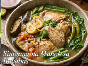 Sinigang na Manok sa Bayabas Sinigang na Manok sa Bayabas Pin It!