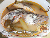 Buttered Lemon Tanigue (Spanish Mackerel Steaks) | Panlasang Pinoy ...