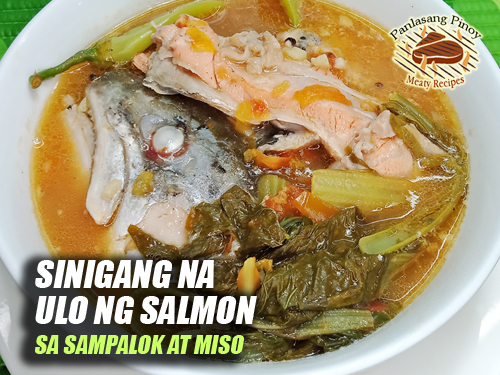 Sinigang na Ulo ng Salmon sa Sampalok Pin It!