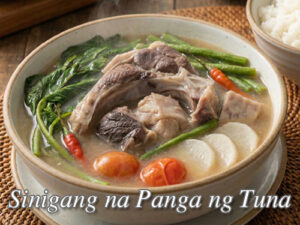 Siningang Panga Tuna Pin It!