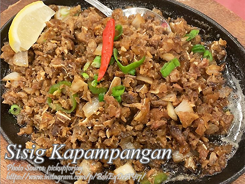 Sisig Kapampangan