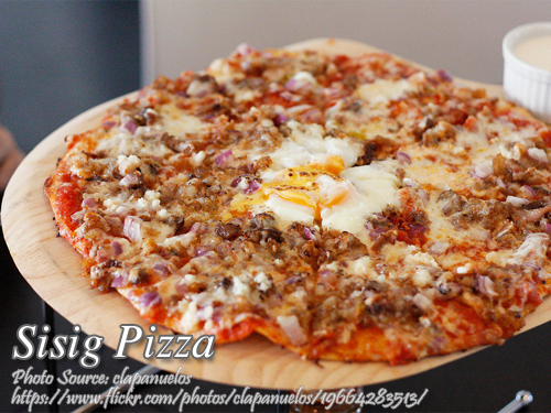 Sisig Pizza