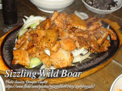 Sizzling Wild Boar