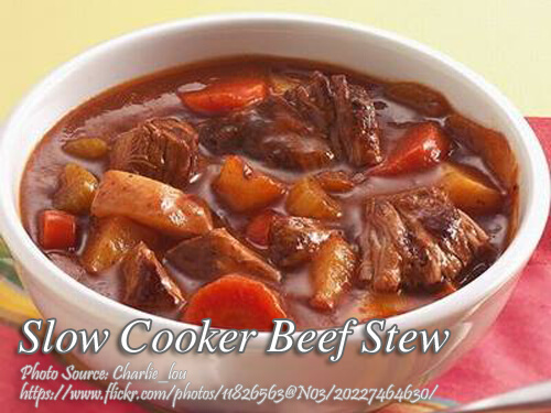 Slow Cooker Beef Stew