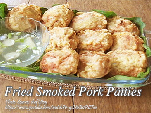 Smoked Pork Patties