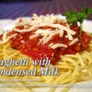 Spaghetti with Condensed Milk